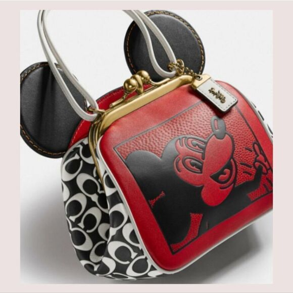 RETAIL Coach Mickey Signature C Kisslock Bag - Picture 5 of 13